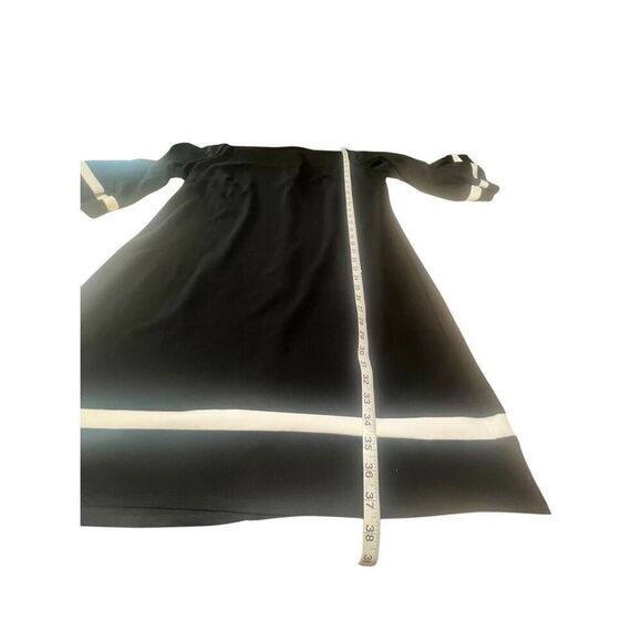 MSK Bell Sleeve Dress Black/White Sz 18 NWT - Picture 7 of 7